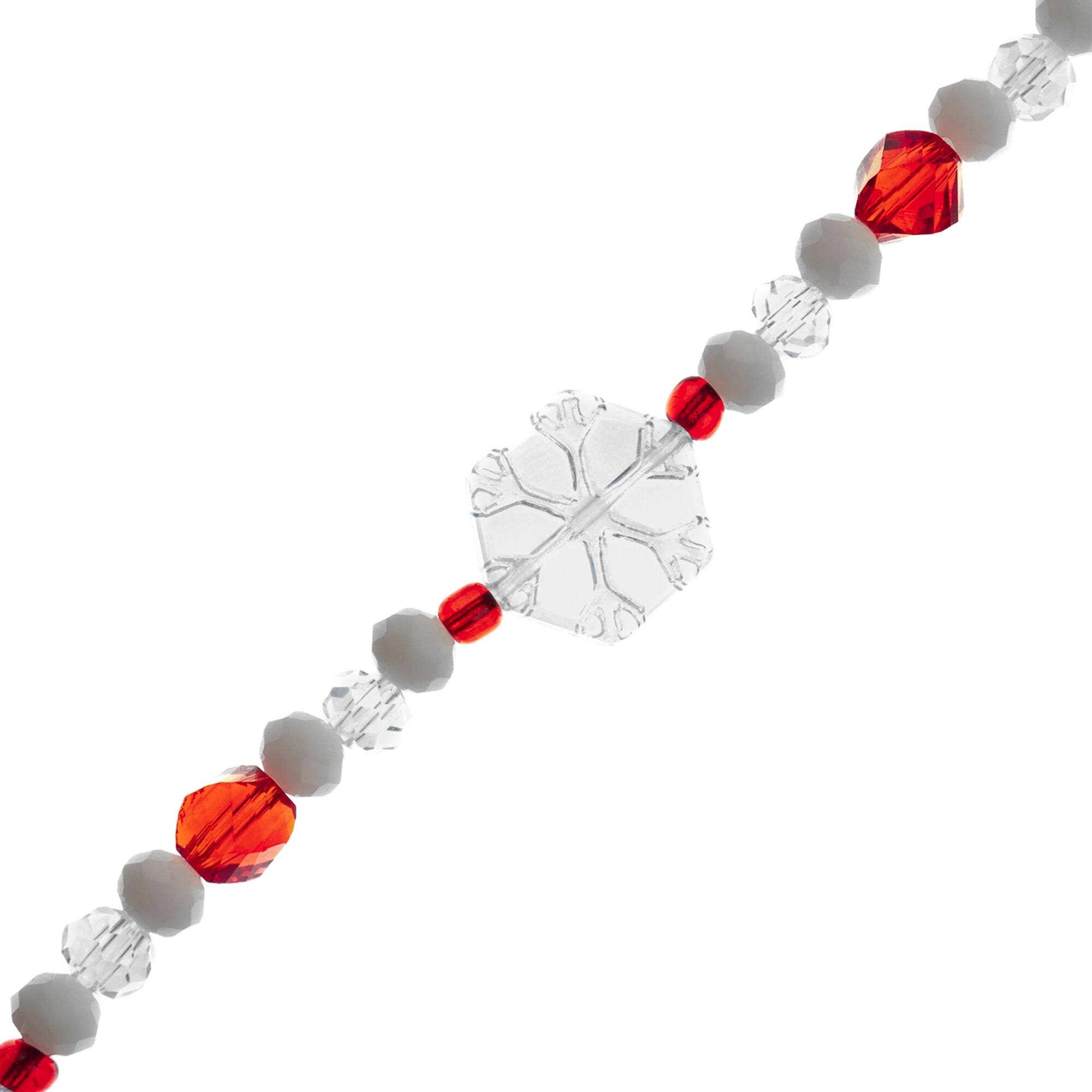 Crystal Lane DIY 7" Lampwork Designer Holiday Glass Bead Strand